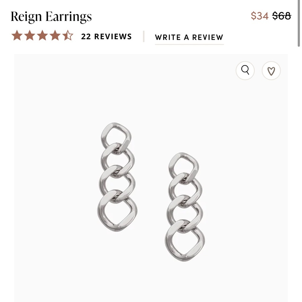 NWT Uncommon James Reign Earrings